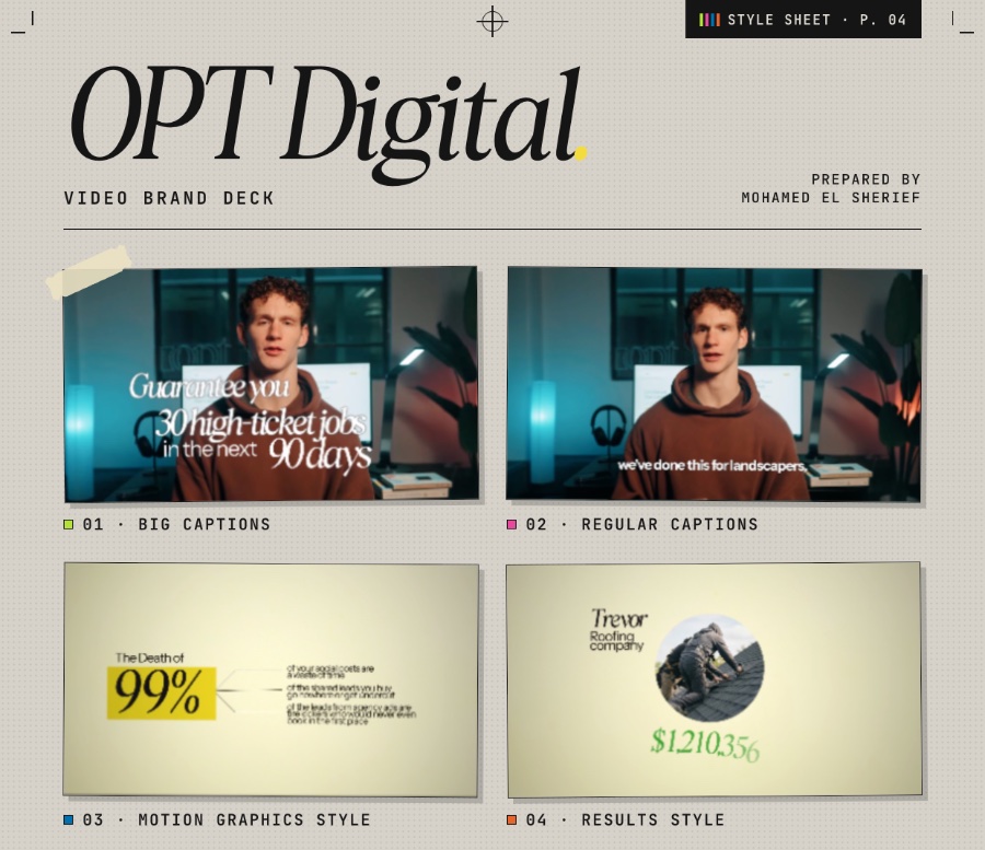 Preview of the OPT Digital style sheet